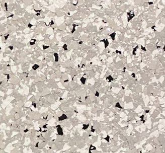 Feather Gray flake sample